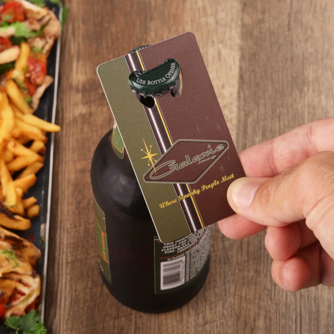 Metal Wallet Size Bottle Opener