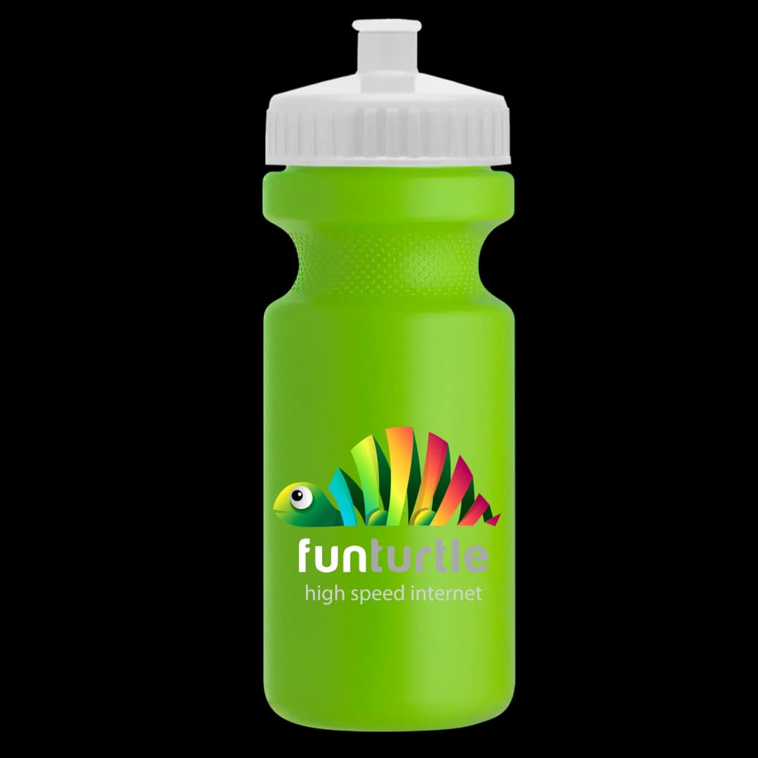 Recycled Bike Bottle with Push-Pull Lid - 22 oz.