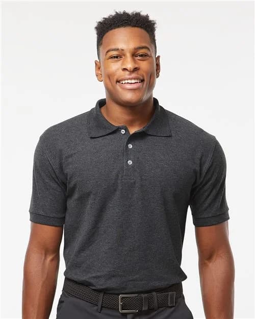 Tultex Men's 50/50 Sport Pique Polo