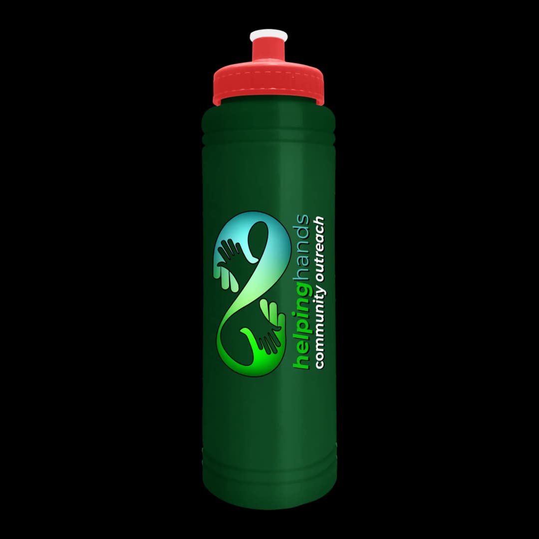 Slim Line Bottle with Push-Pull Lid - 25 oz.