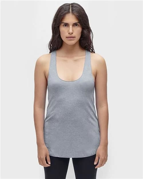 Los Angeles Apparel Women's USA-Made Triblend Racerback Tank Top