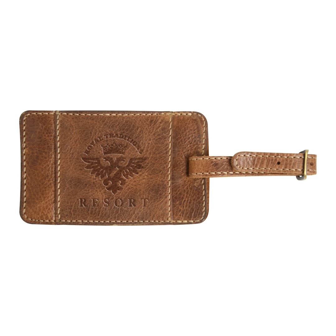 Westbridge Leather Luggage Tag