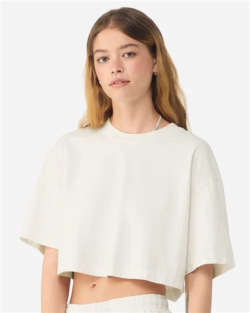 BELLA + CANVAS Women's Garment-Dyed Cropped Tee