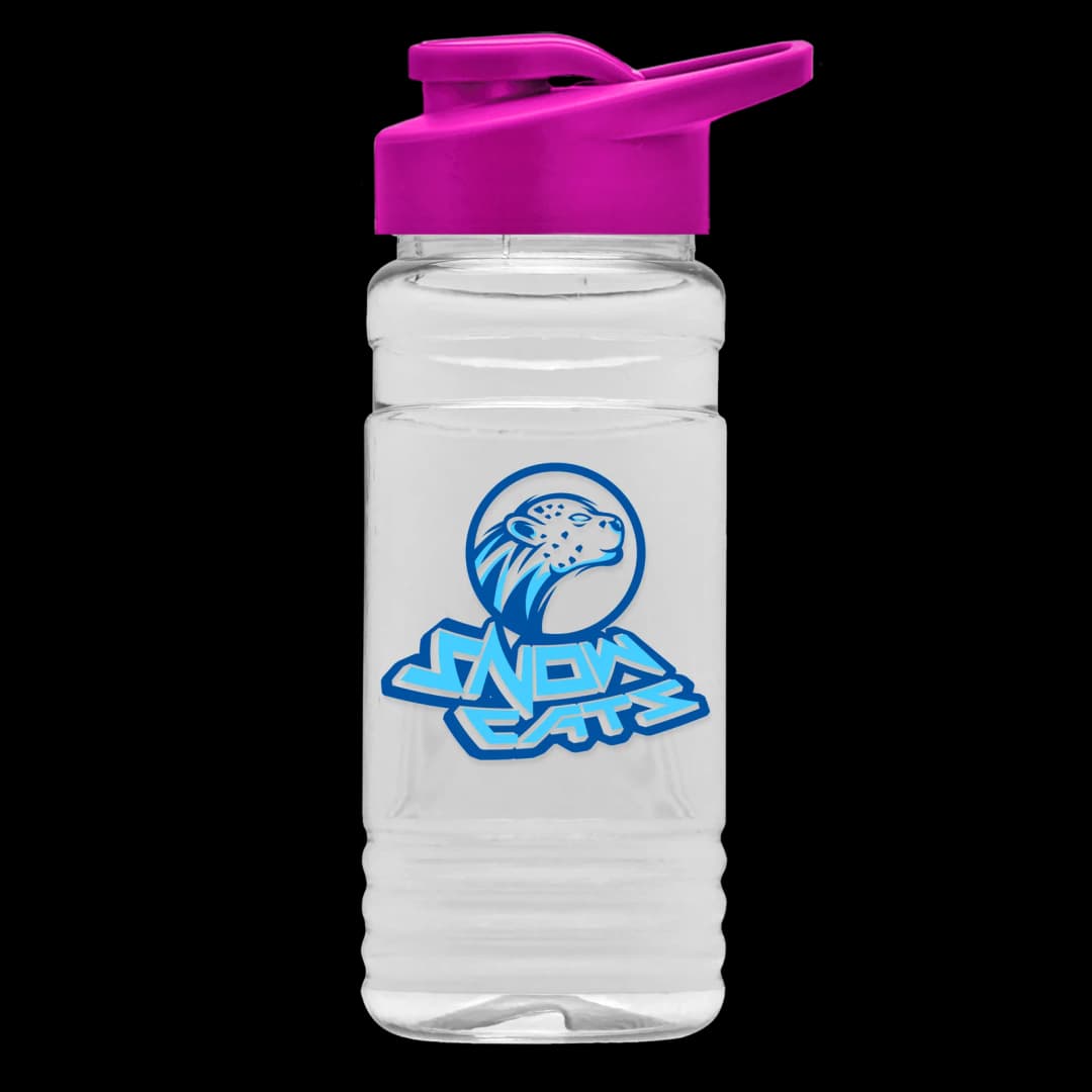 Clear Bottle with Drink-Thru Lid - 20 oz.