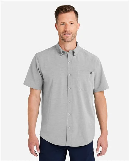 HUK Men's Kona Short Sleeve Solid Shirt