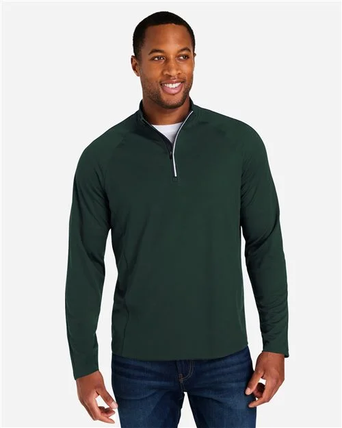 CORE365 Men's Origin Performance Pique Quarter-Zip Pullover