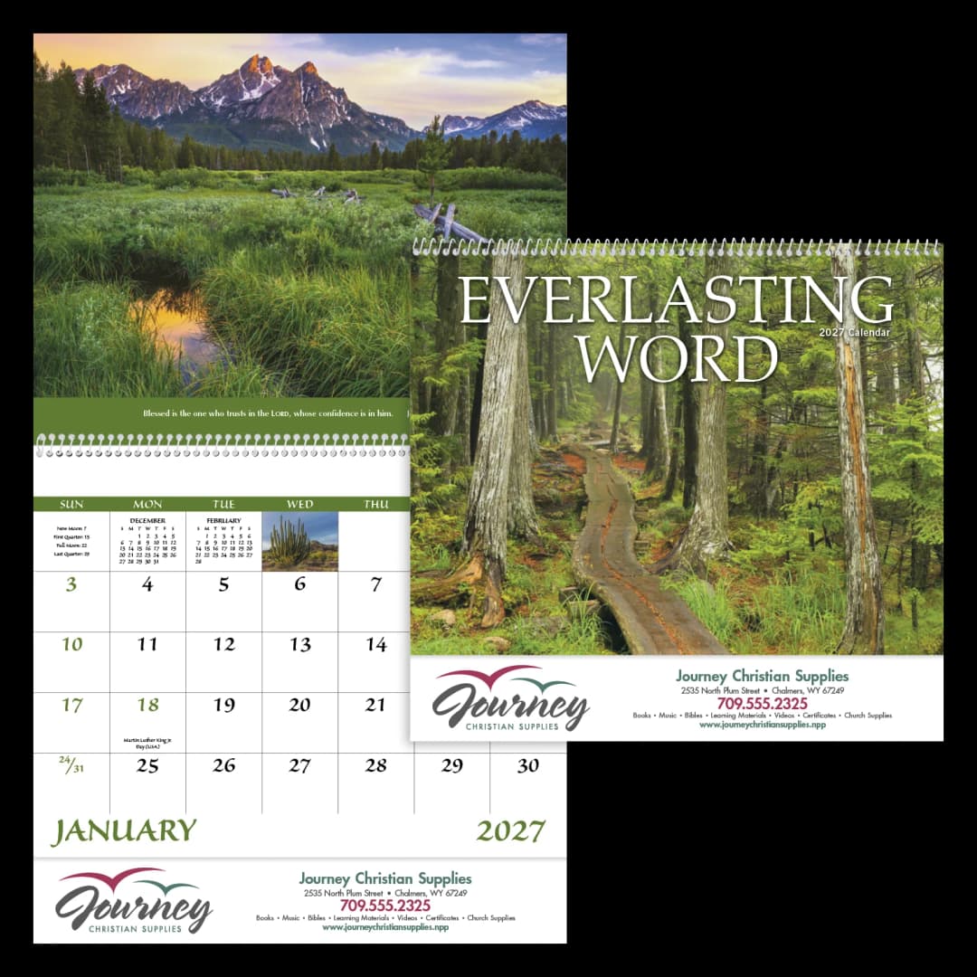 Everlasting Word without Funeral Planner - Spiral