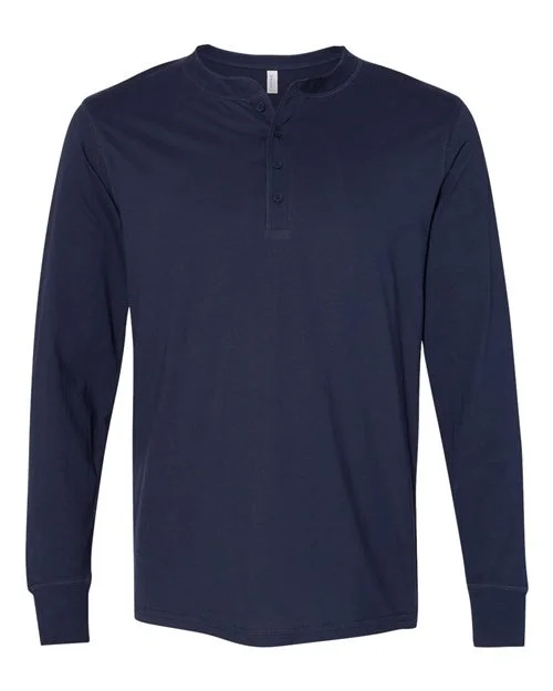 BELLA + CANVAS Men's Jersey Henley