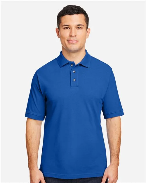 Harriton Men's Pique Polo