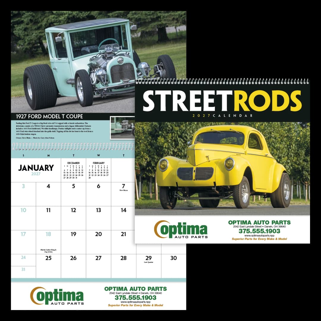Street Rods Calendar