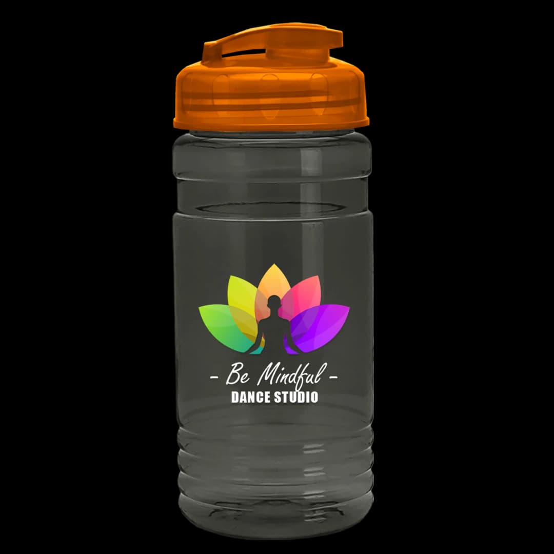 RPET Bottle with Flip-Top Lid - 20 oz.