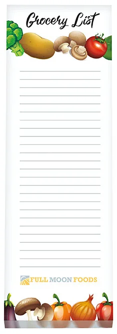 3" x 9" Scratch Pad, 50 Sheet with Magnet