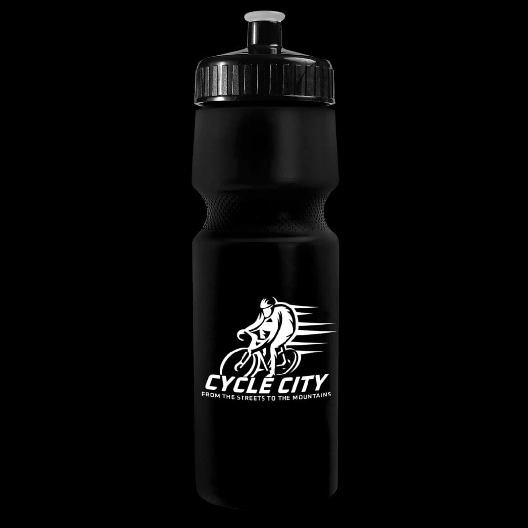 Tour Recycled Bike Bottle with Push-Pull Lid - 24 oz