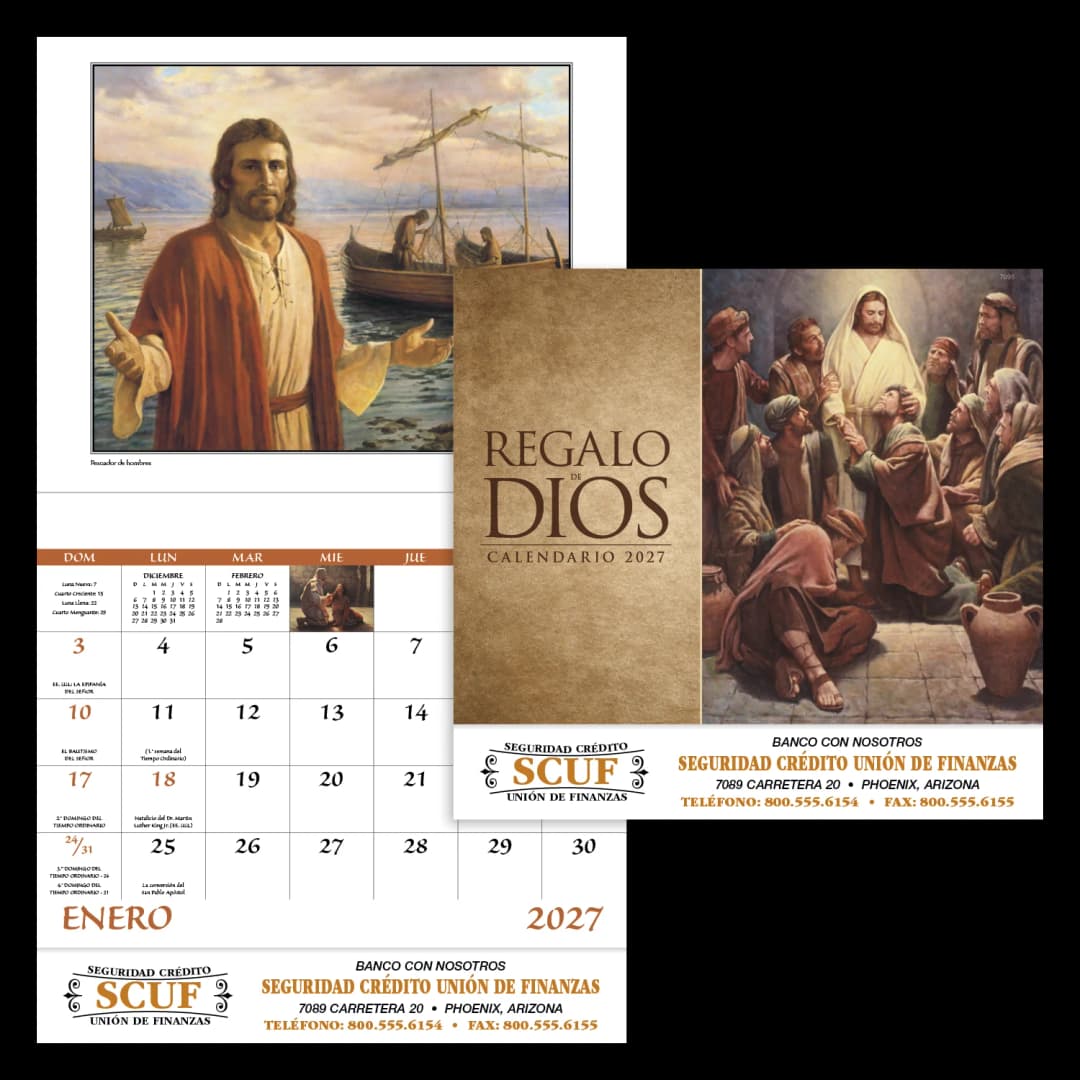 Regalo de Dios - Stapled Calendar
