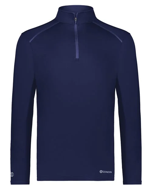 Holloway Youth CoolCore® Quarter-Zip Pullover