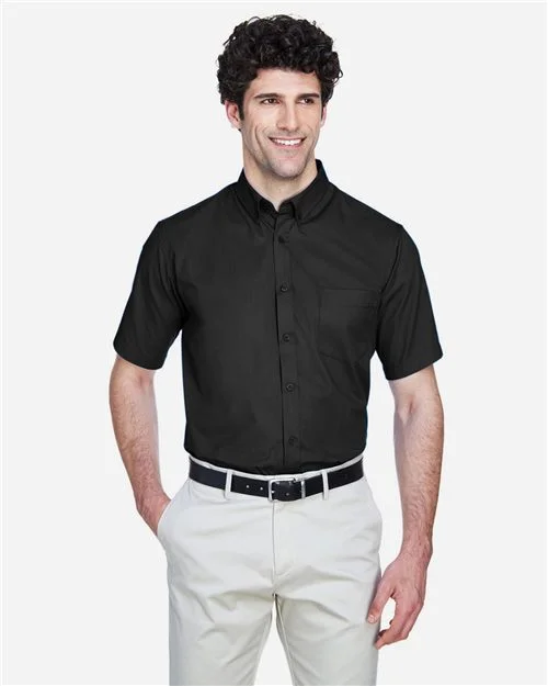 CORE365 Men's Tall Optimum Short Sleeve Twill Dress Shirt