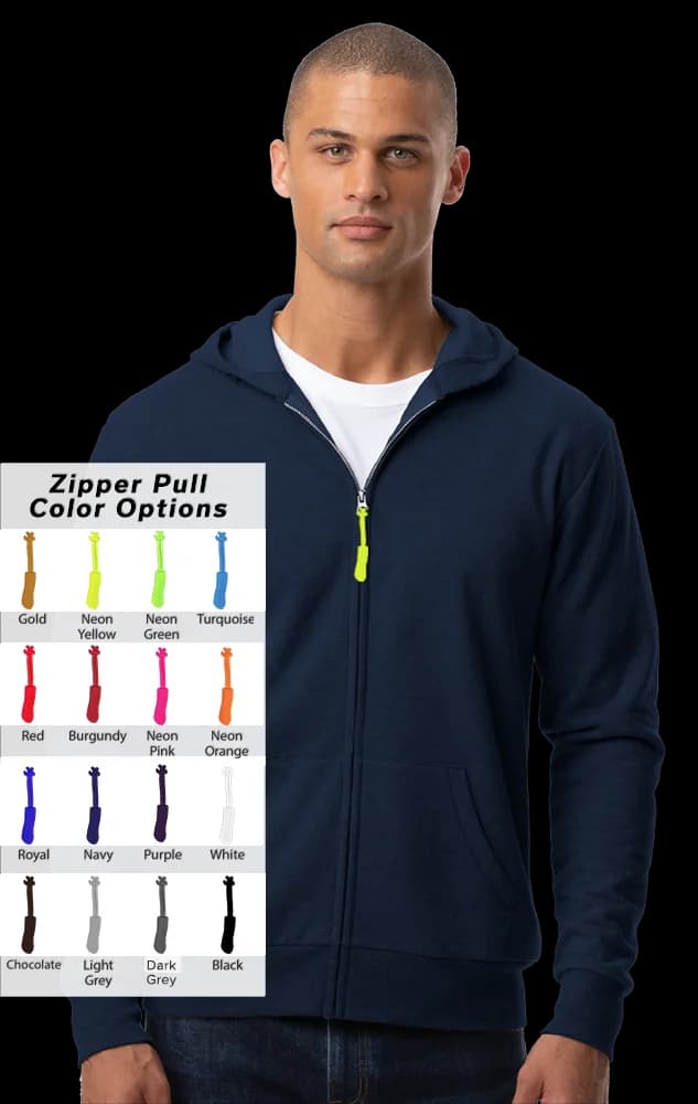 Blue Generation Custom Zipper Pull Essex Hoodie