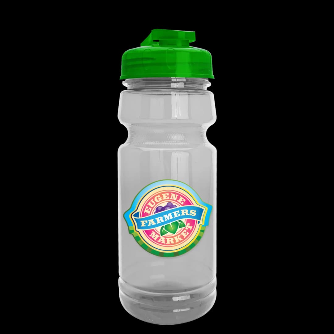Trainer Clear Bottle with Flip-Top Lid - 24 oz.