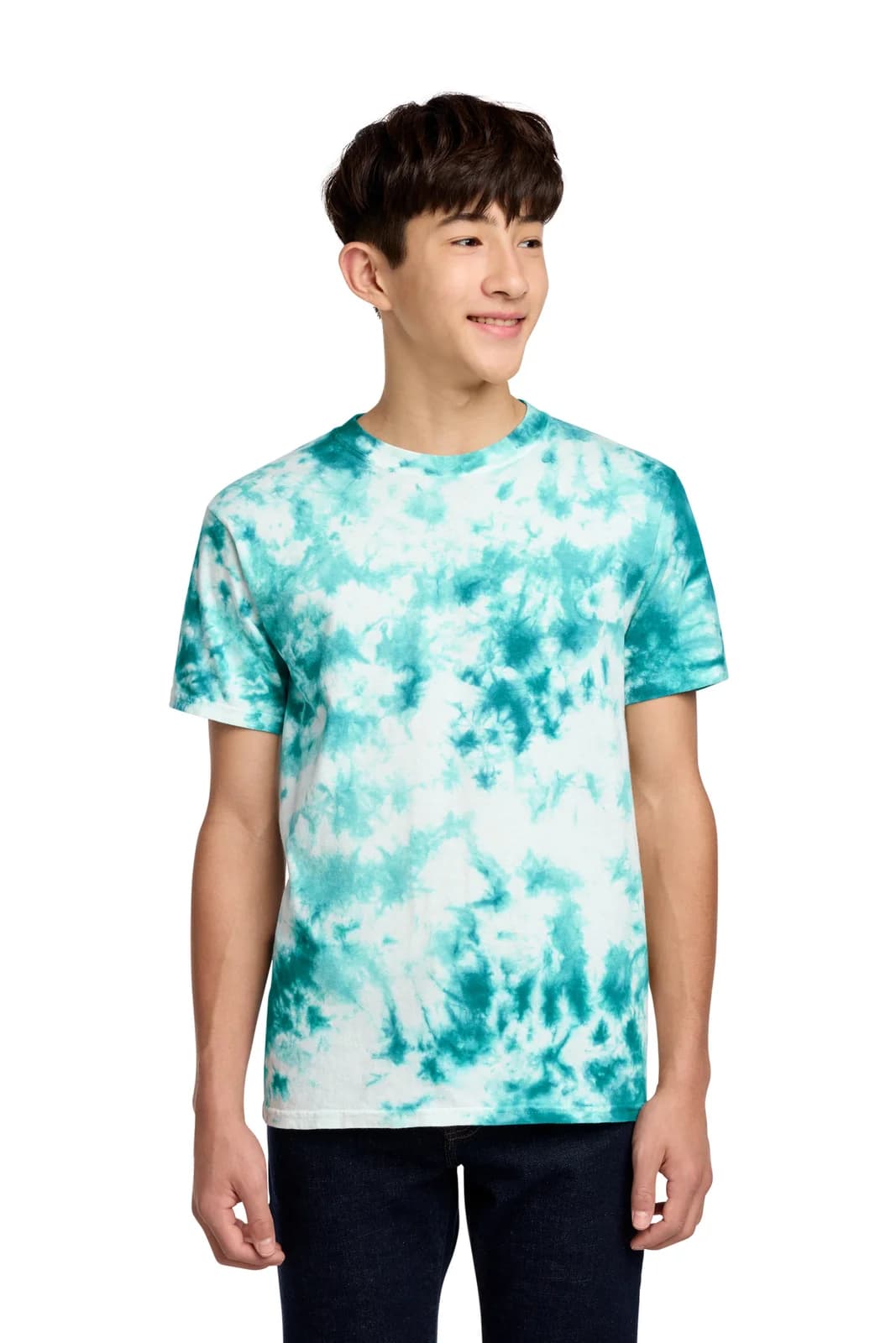Port & Co® Youth Crystal Tie-Dye Tee