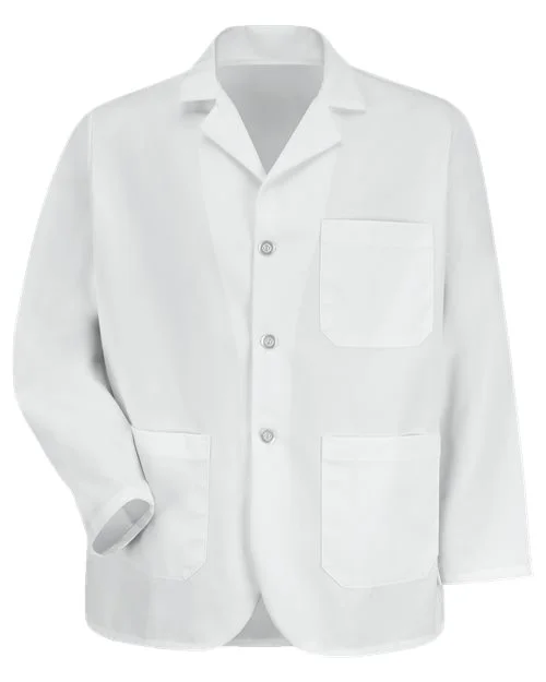 Red Kap Unisex North Collar Lapel Counter Coat