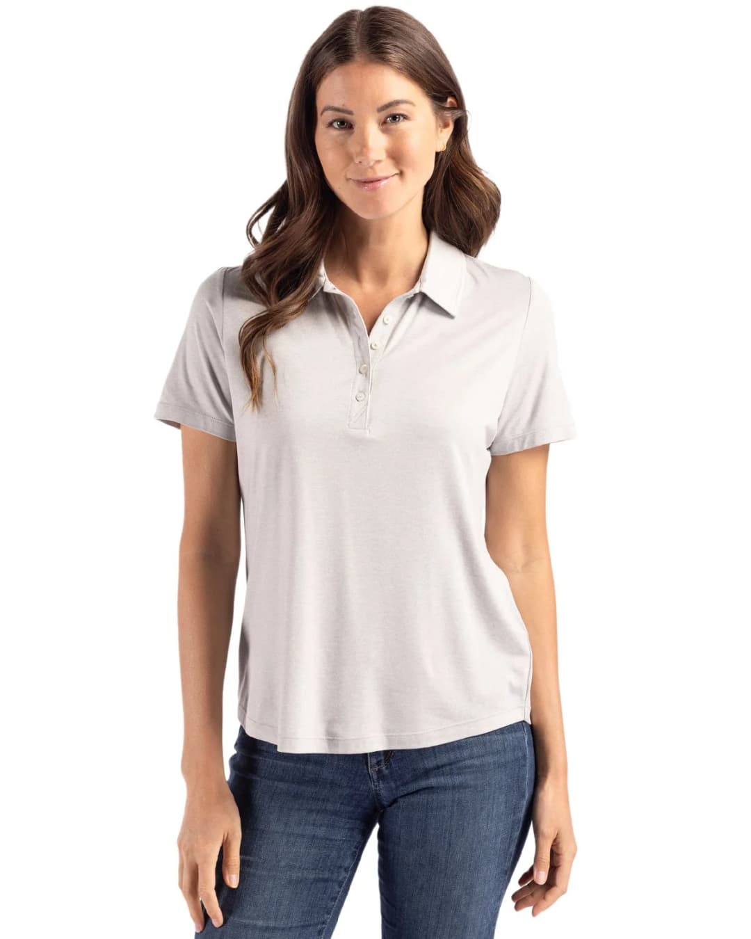 Cutter & Buck Coastline Epic Comfort Eco Recycled Womens Polo