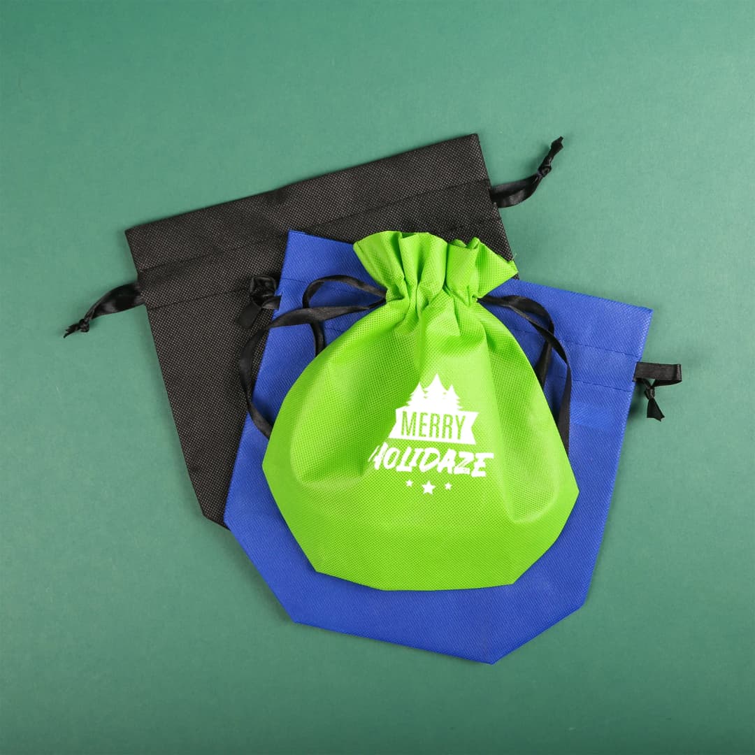 Non-Woven Drawstring Pouch Bag