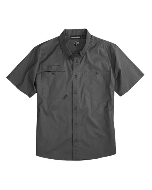 DRI DUCK Men's Craftsman Woven Short Sleeve Shirt