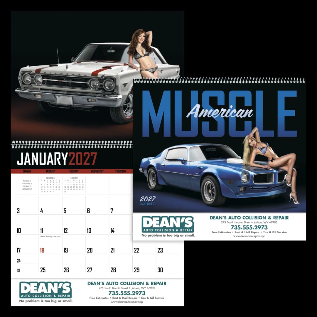 American Muscle Calendar