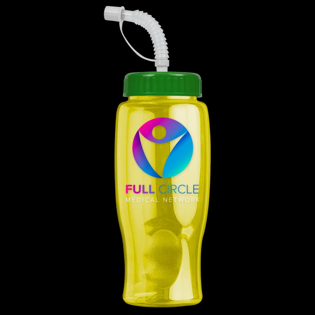 Poly+ Bottle with Straw Lid - 27 oz.