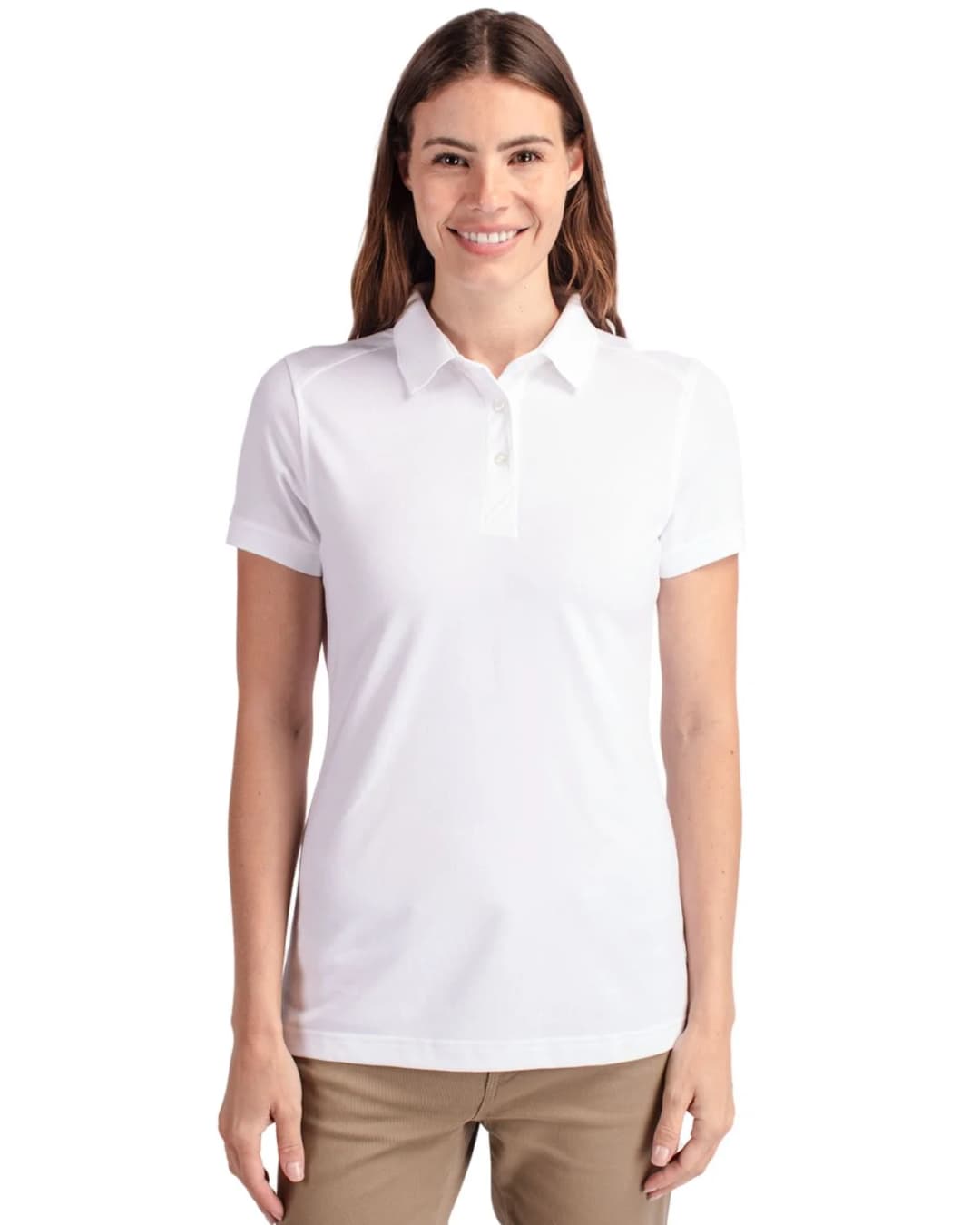 Cutter & Buck Advantage Tri-Blend Pique Womens Polo
