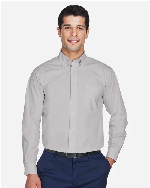 Devon & Jones Men's Crown Collection® Broadcloth Woven Dress Shirt