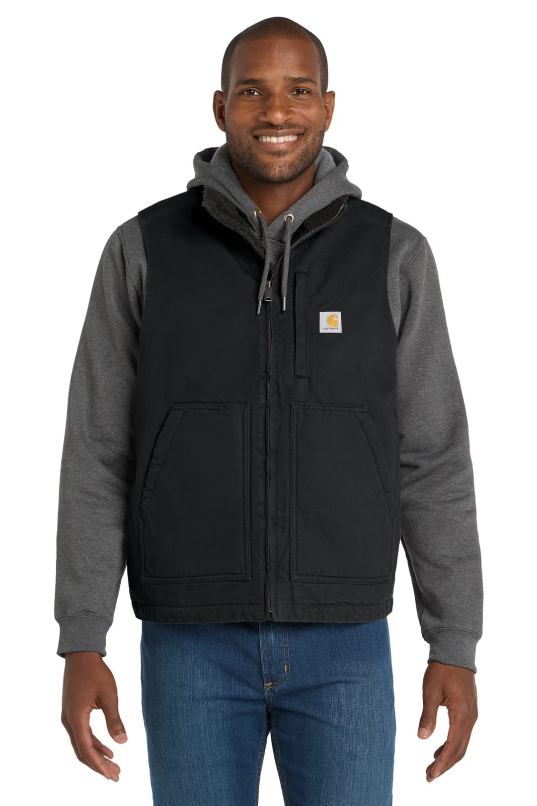 Carhartt® Sherpa-Lined Mock Neck Vest