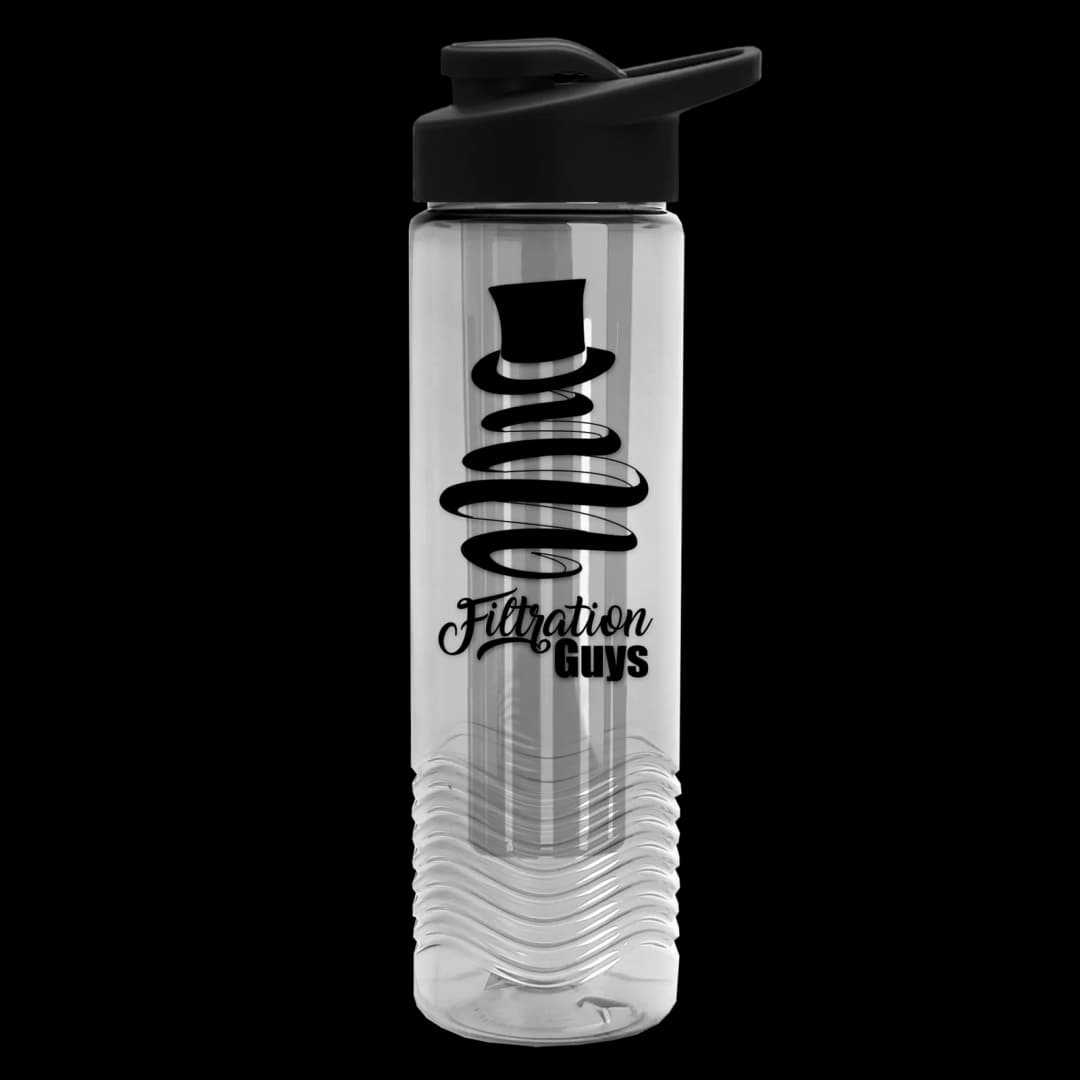 Wave Tritan® Bottle with Drink-Thru Lid and Infuser - 24 oz.