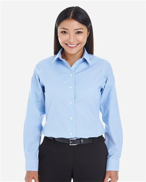 Devon & Jones Women's Crown Collection® Royal Dobby Woven Dress Shirt