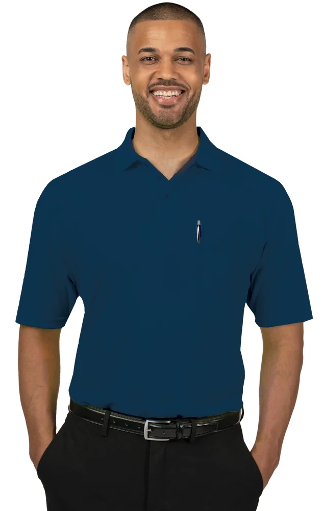 Blue Generation Adult Avenger Pocket Polo