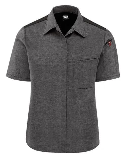 Chef Designs Women's Poplin Airflow Cook Shirt with OilBlok