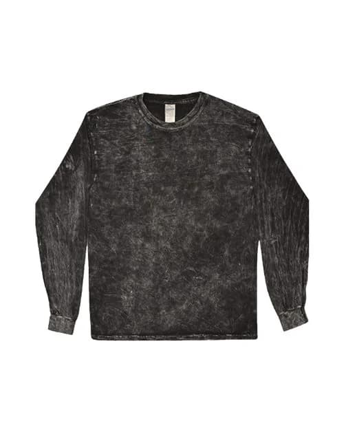 Colortone Unisex Mineral Wash Long Sleeve T-Shirt