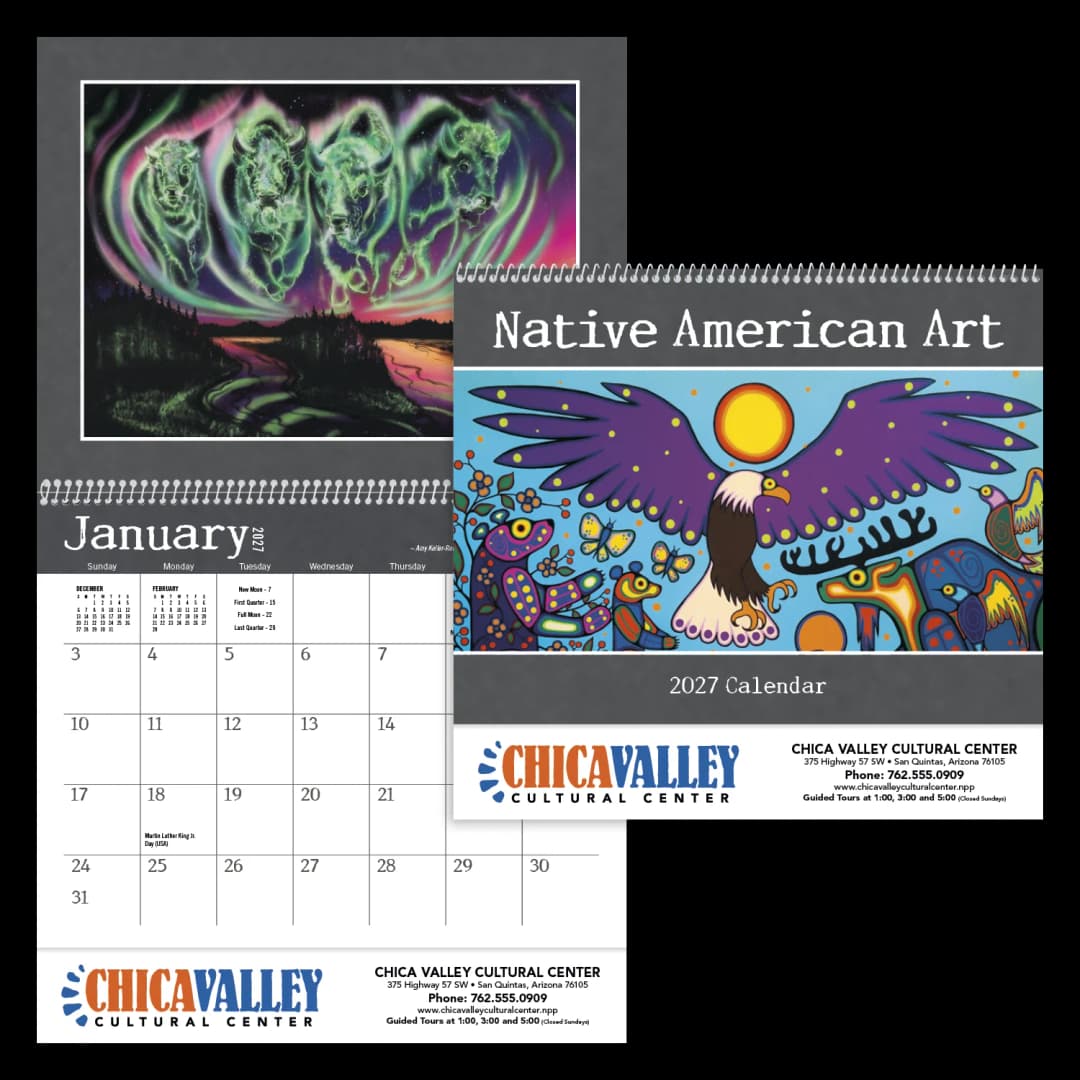 Native American Art Calendar