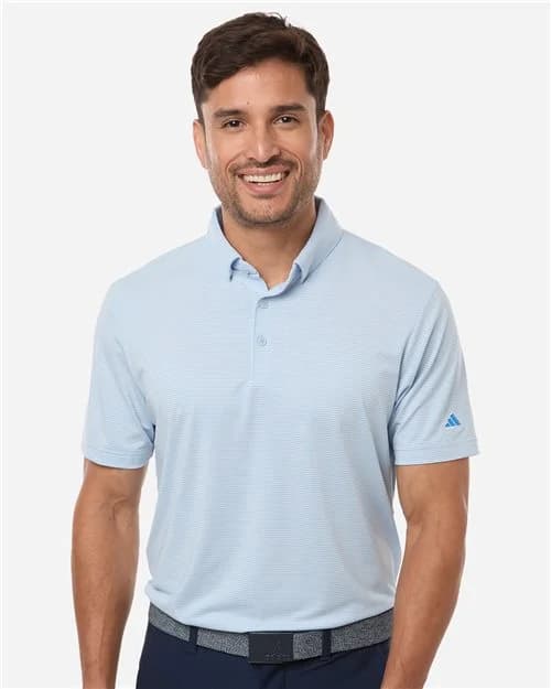 Adidas Men's Ultimate365 Pencil Stripe Climacool Polo