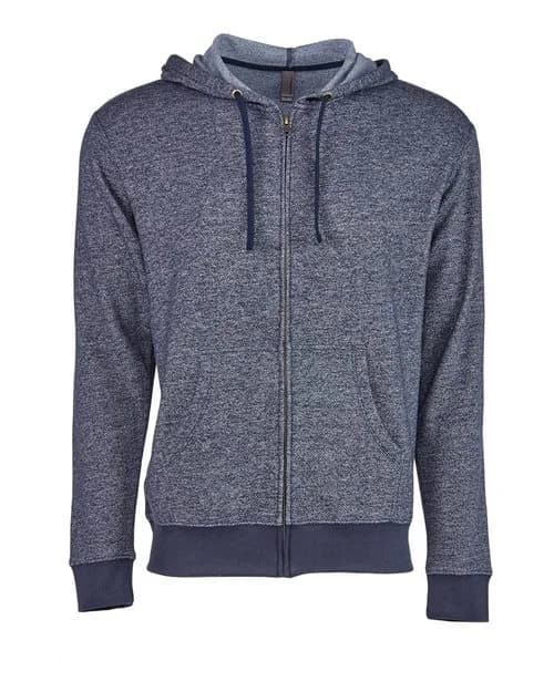 Next Level Unisex Pacifica Full-Zip Hoodie Sweatshirt