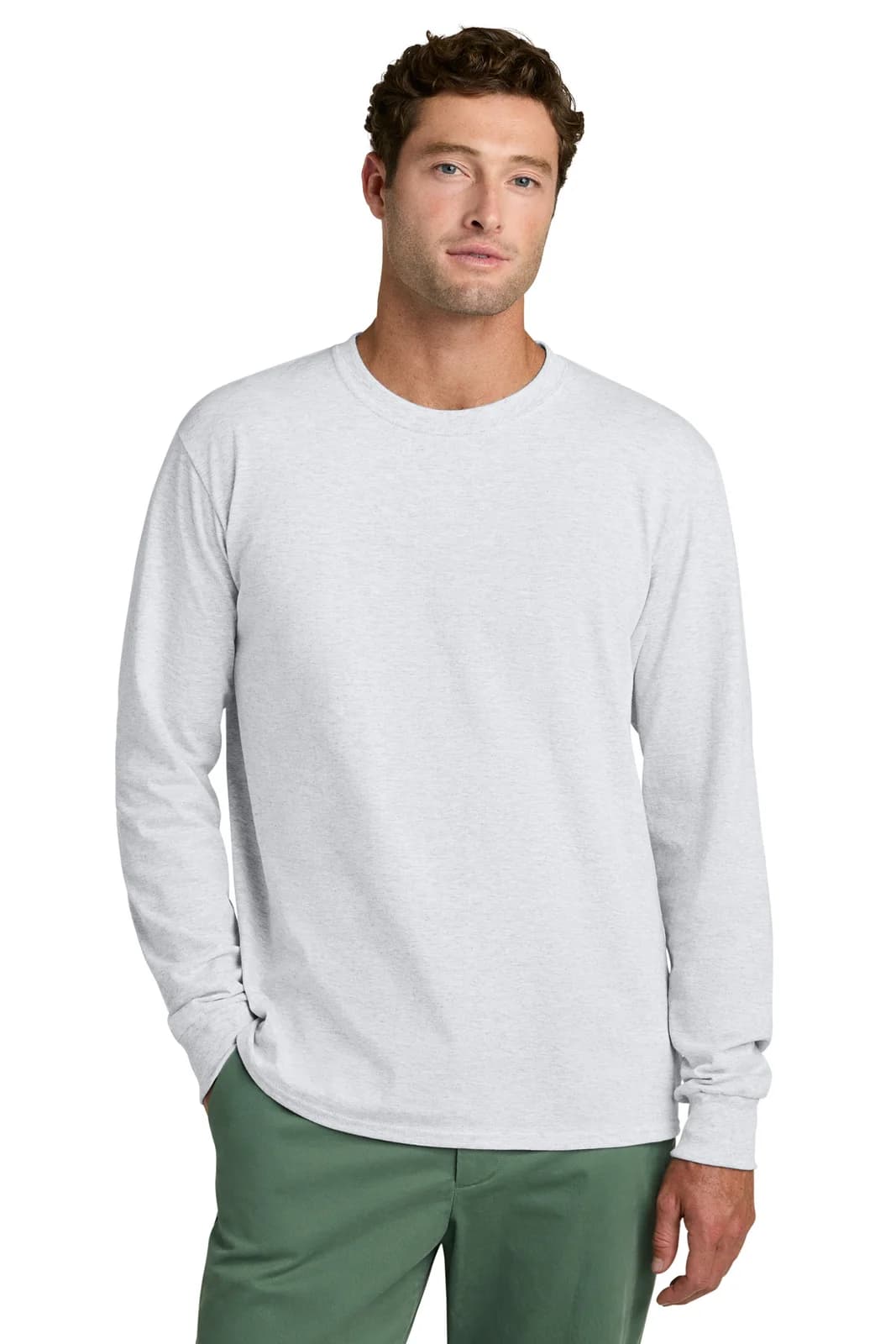 Port & Co® Long Sleeve Core Cotton Tee