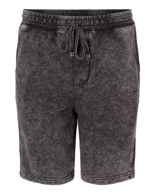Independent Trading Co. Unisex Mineral Wash Fleece Shorts