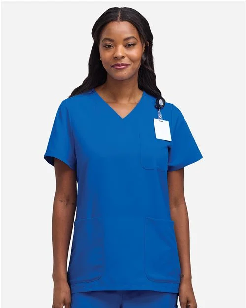 Hanes Women's V-Neck 3 Pocket Scrub Top