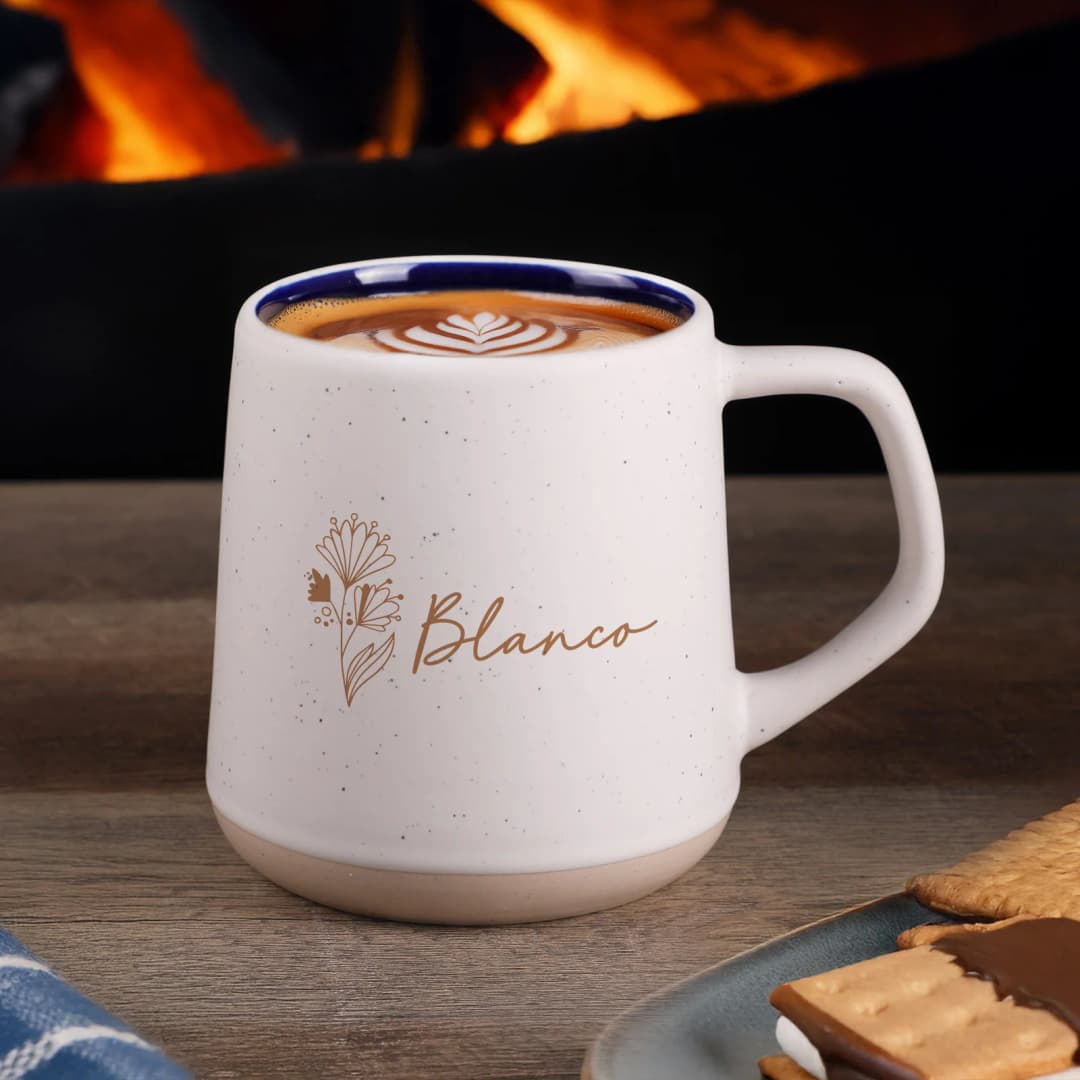 Medina 13.5 oz Speckled Ceramic Tapered Mug