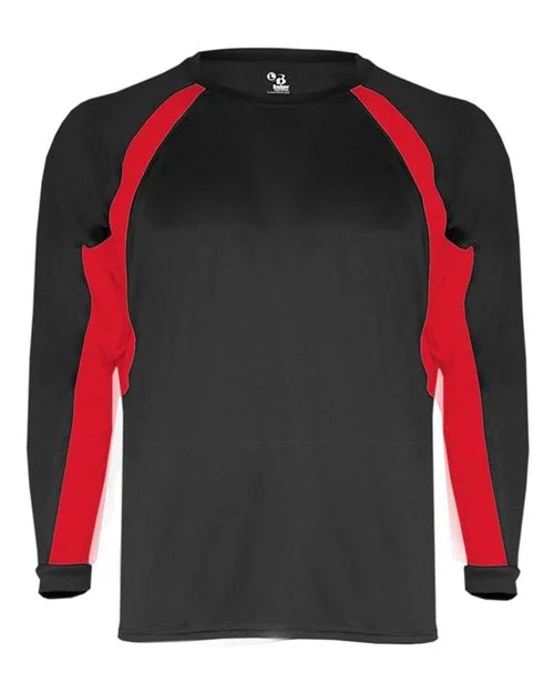 Badger Youth B-Core Hook Long Sleeve T-Shirt