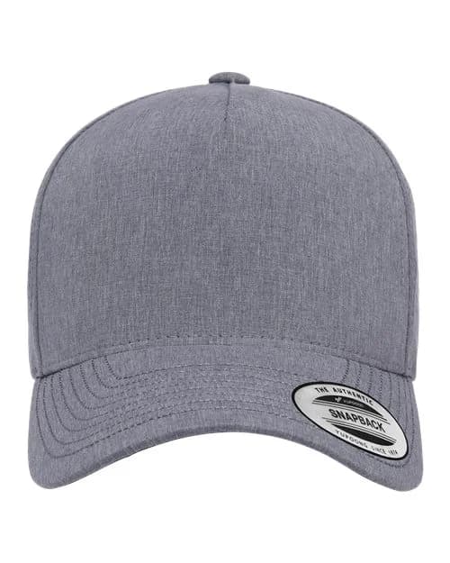 YP Classics Five-Panel Snapback with Perforated Cap