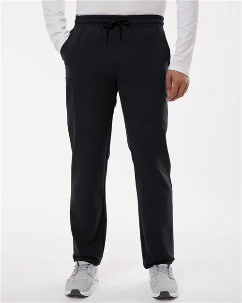Jaanuu Men's Rhodes Everyday Straight-Leg Scrub Pants