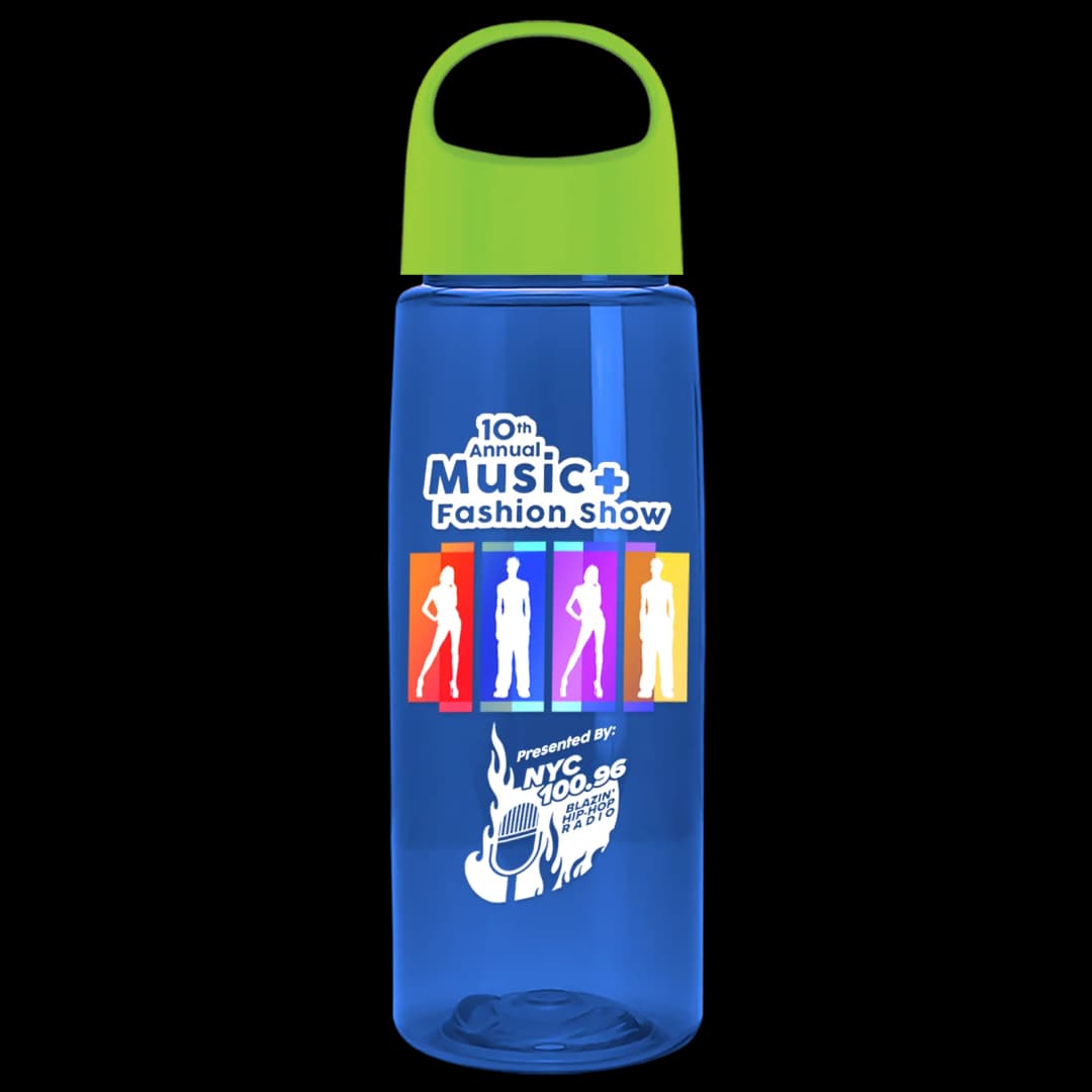 Flair Tritan® Bottle with Oval Crest Lid - 26 oz.