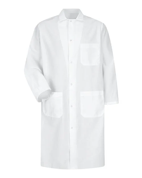 Red Kap Unisex Butcher Coat with Interior Chest Pocket