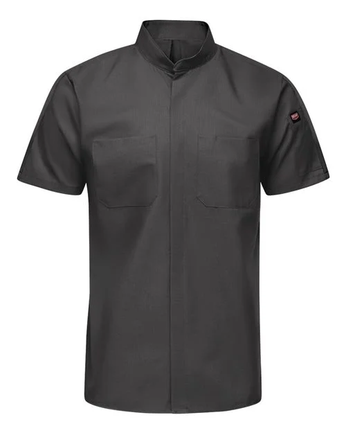 Red Kap Men's Tall Mimix™ Pro+ Short Sleeve Work Shirt With OilBlok